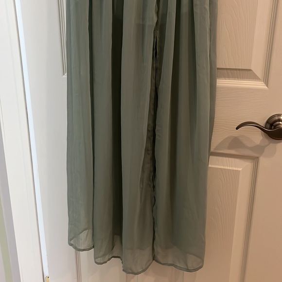 Sage, Chiffon Maxi Dress - Picture 3 of 4